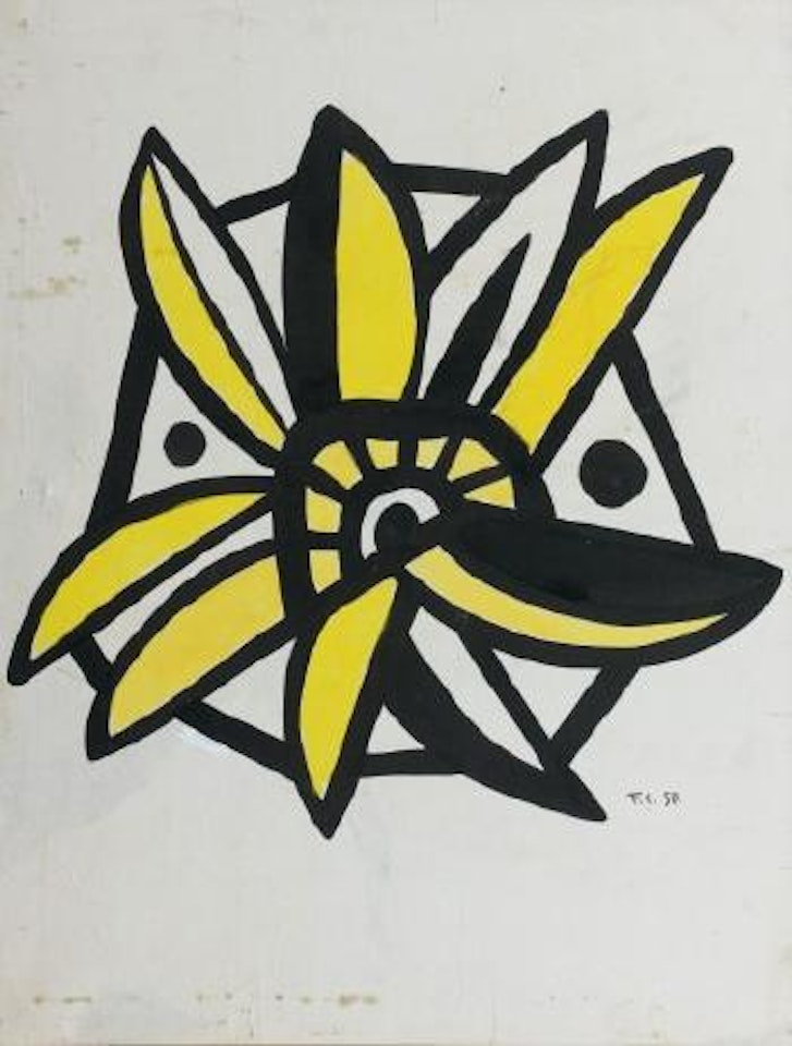Le soleil jaune by Fernand Leger