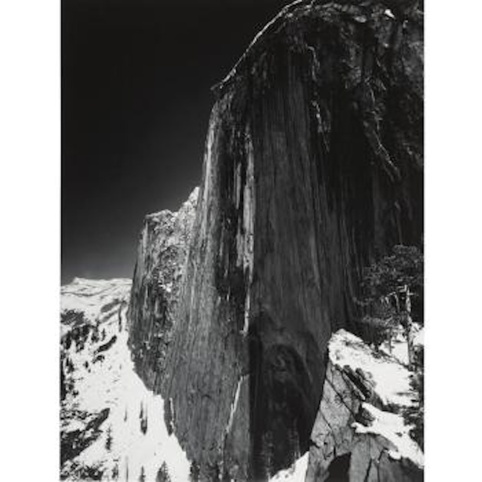 Monolith, The Face Of Half Dome, Yosemite National Park by Ansel Adams