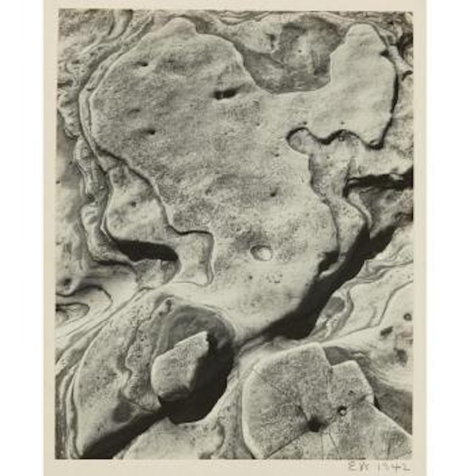 Rock Formation by Edward Weston