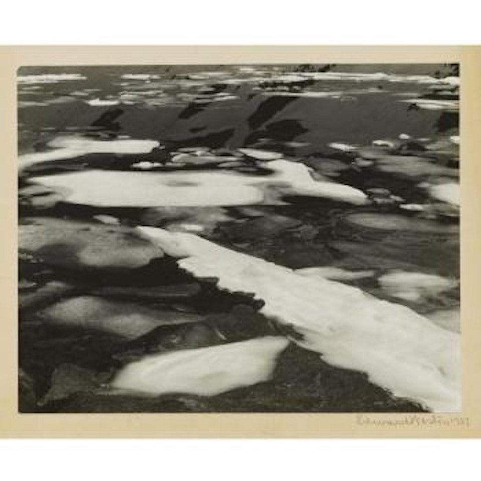 Iceberg Lake by Edward Weston