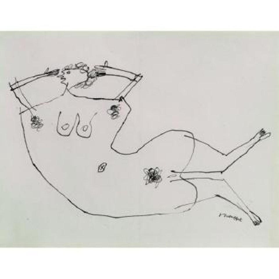 Corps De Dame by Jean Dubuffet