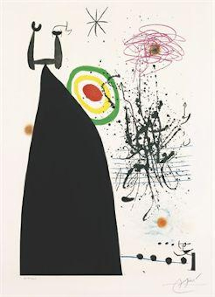 Le Chef d'Orchestre (D 654) by Joan Miró