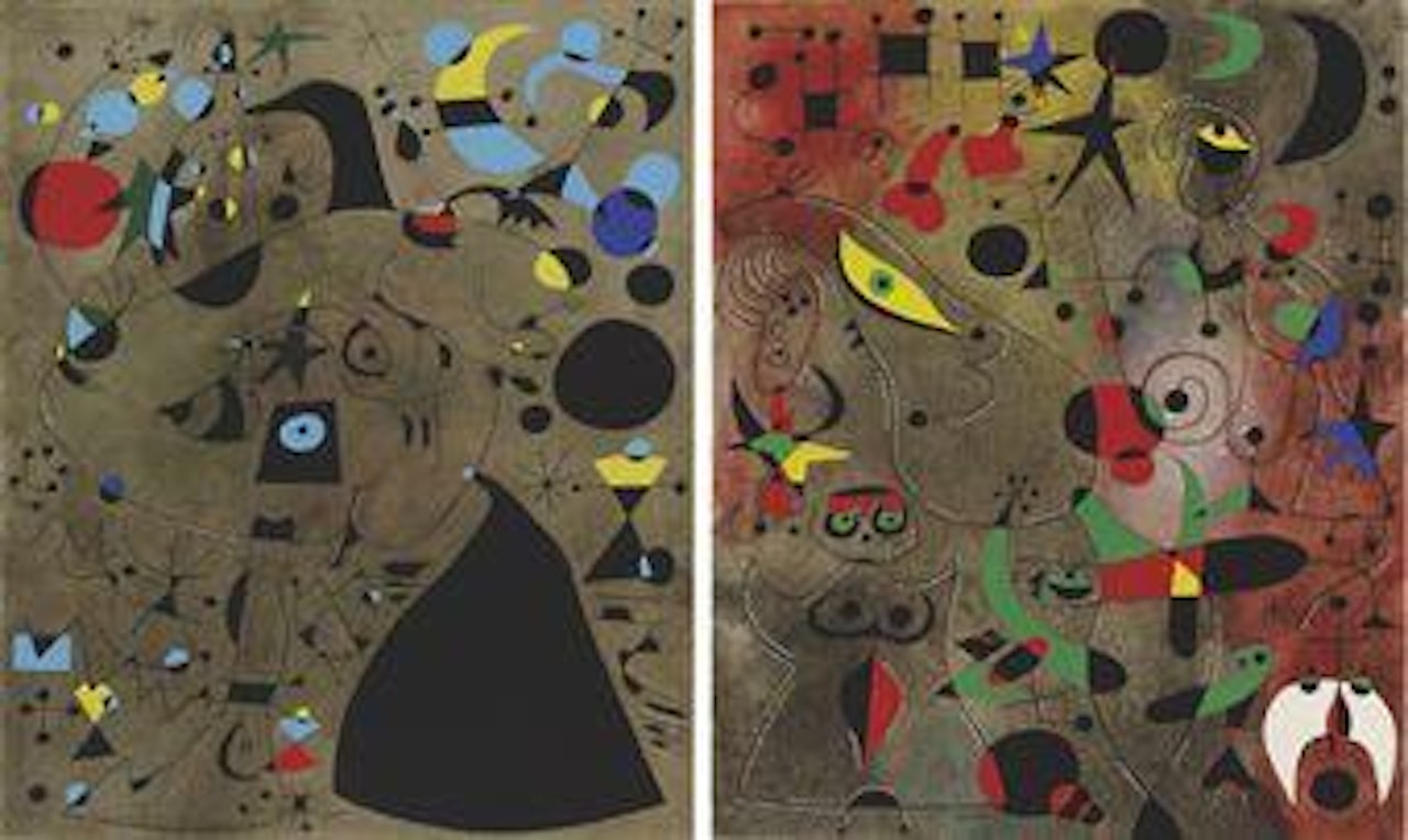 André Breton, Constellations, Pierre Matisse Gallery, New York (M. 261; C. books 58) by Joan Miró