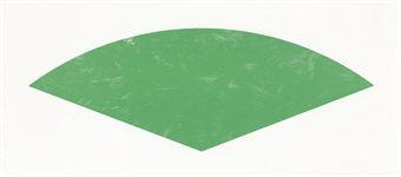 Green Curve (Gemini 1352) by Ellsworth Kelly