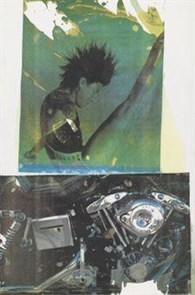 Tribute 21: two plates by Robert Rauschenberg