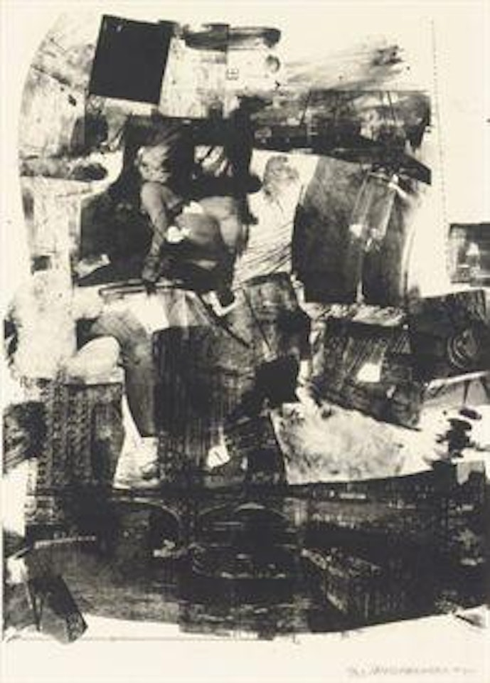 Kip-Up (F 23) by Robert Rauschenberg