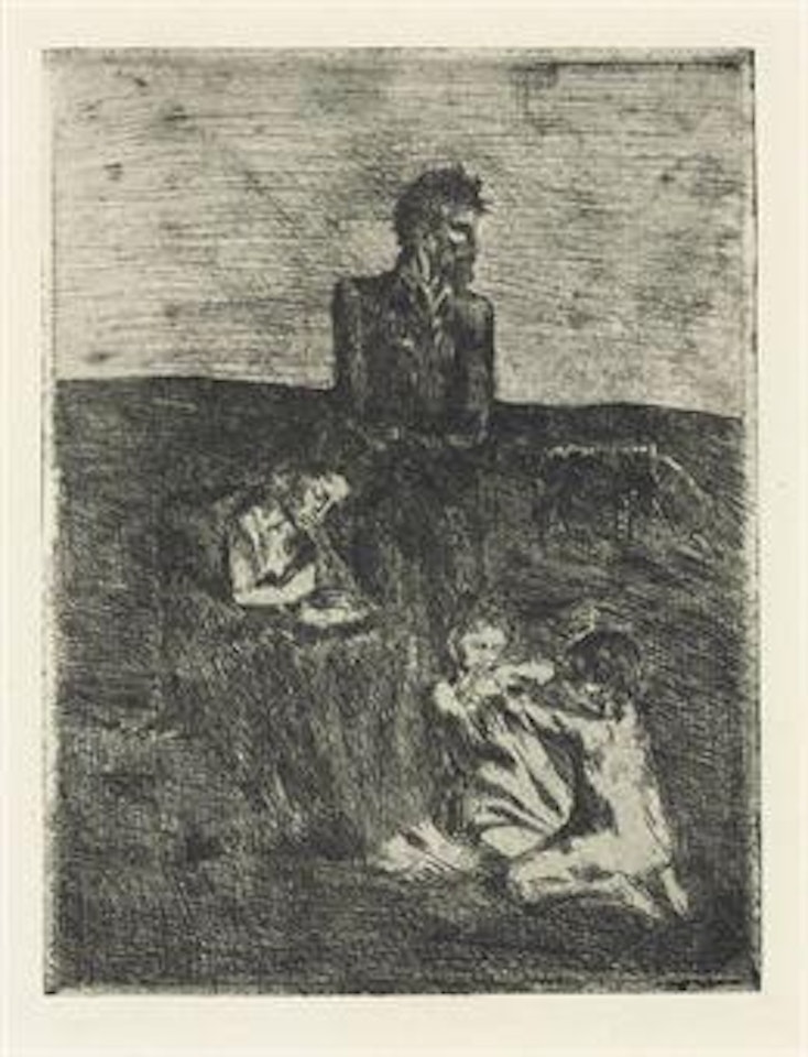 Les Pauvres, from La Suite des Saltimbanques (B 3; Ba 4) by Pablo Picasso