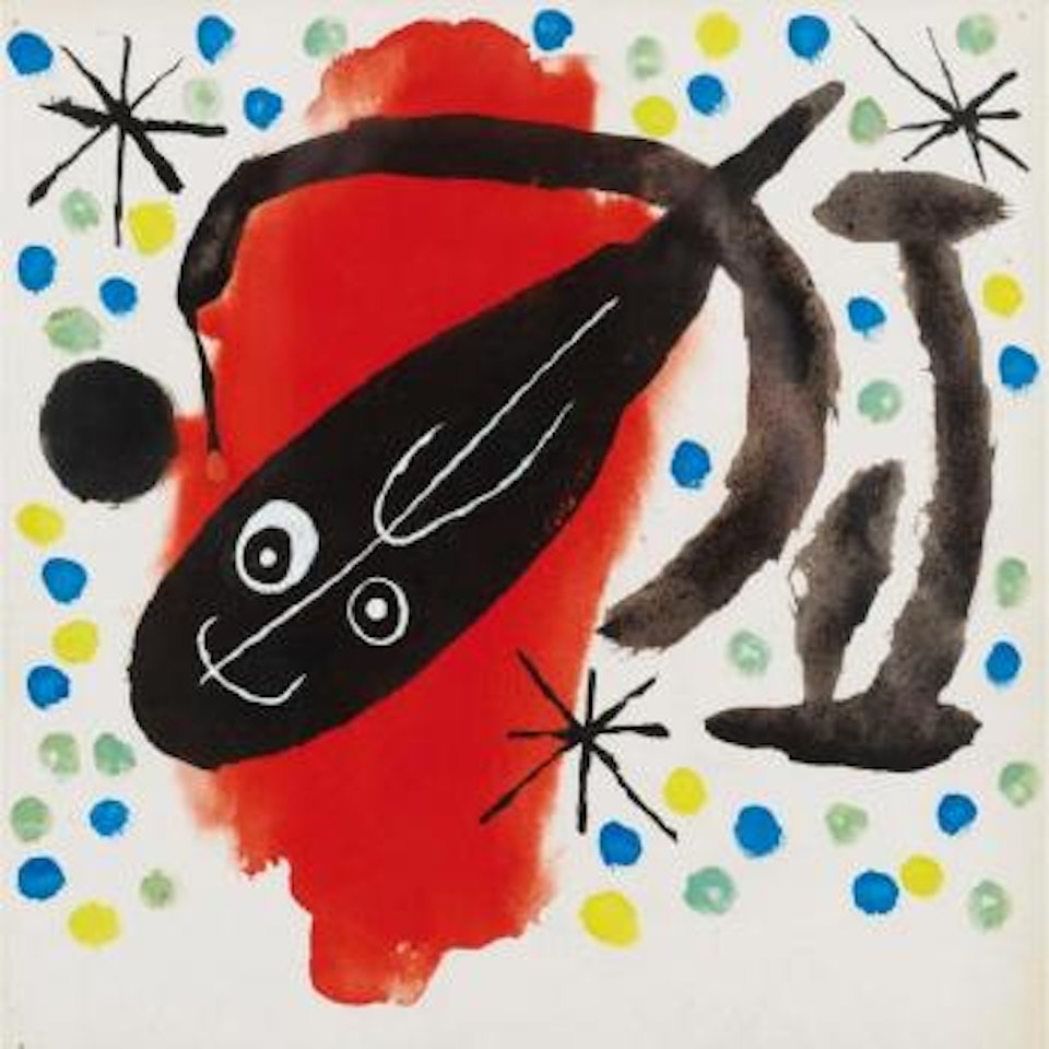 Projet De Couverture Pour Atmosfera Miró by Joan Miró
