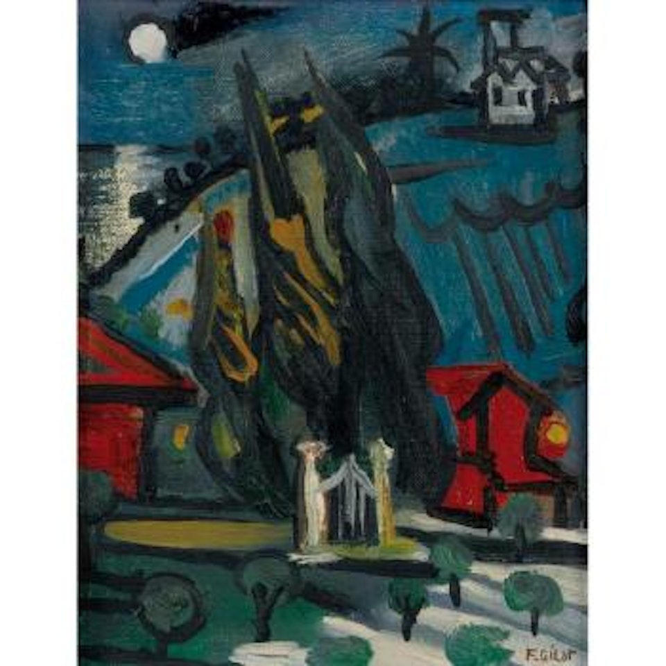 La Colline Le Soir by Françoise Gilot