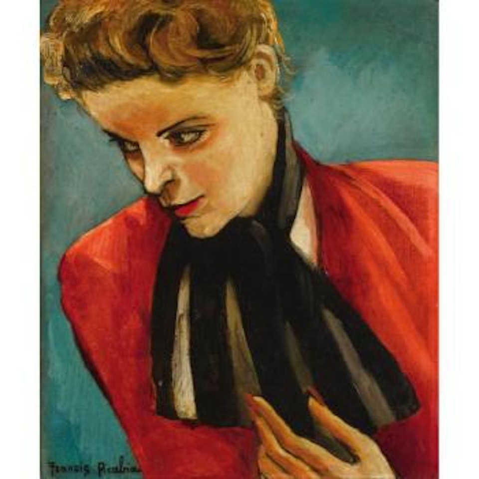 Femme À La Cravate Noire by Francis Picabia