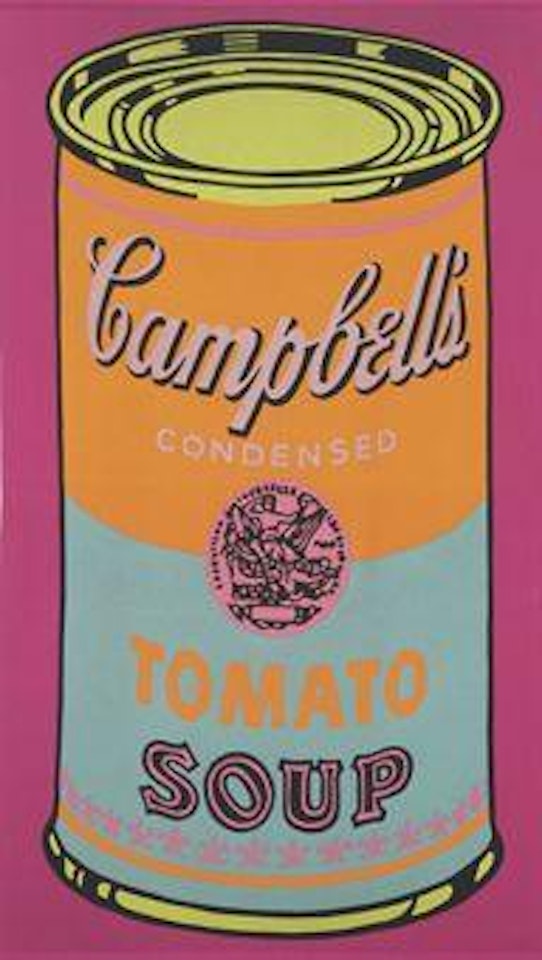 Campbell's Tomato Soup Banner by Andy Warhol