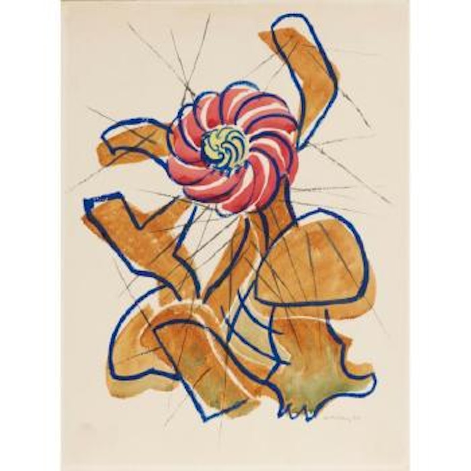 Cactus Flower by Man Ray