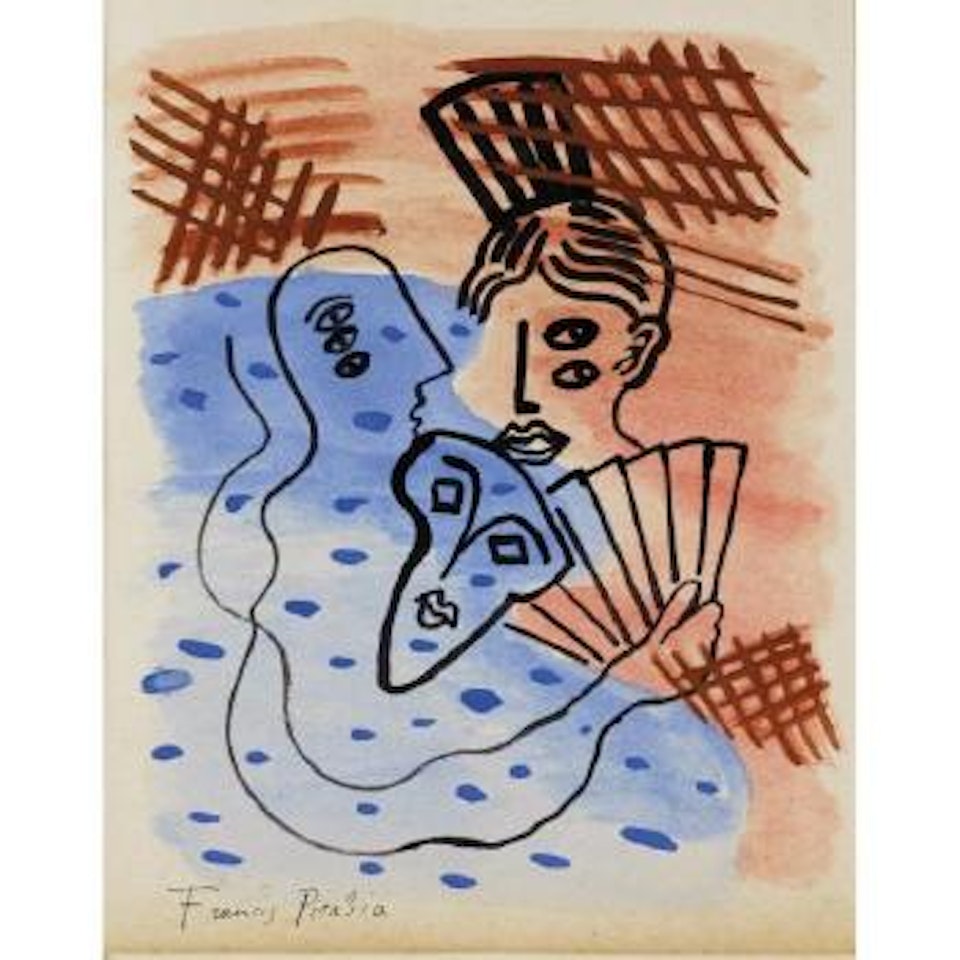 Femme À L'eventail by Francis Picabia
