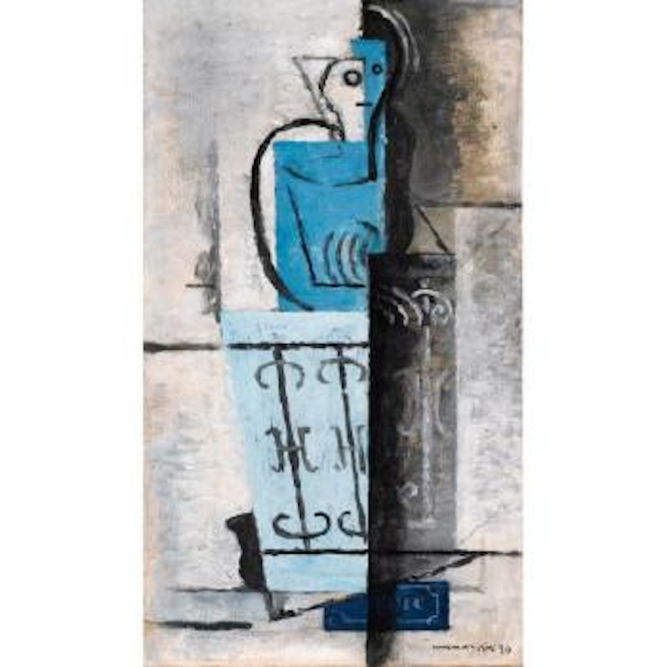 Femme Au Balcon by Louis Marcoussis