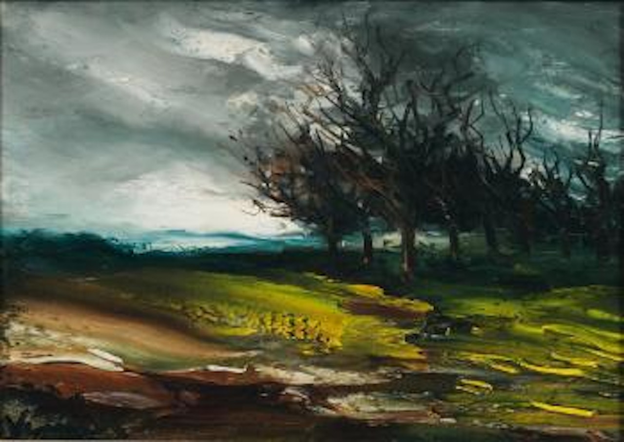 L'allée d'arbres by Maurice de Vlaminck
