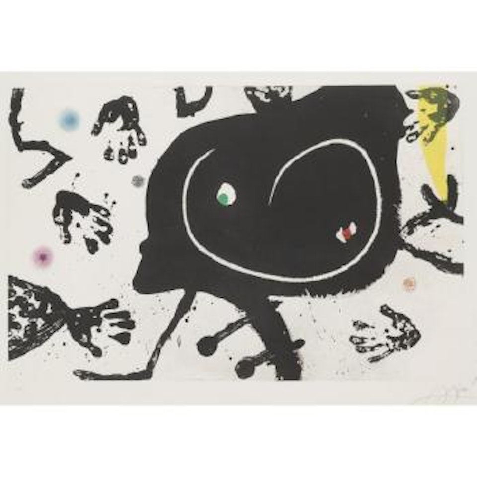 L'encerclement (D. 757) by Joan Miró
