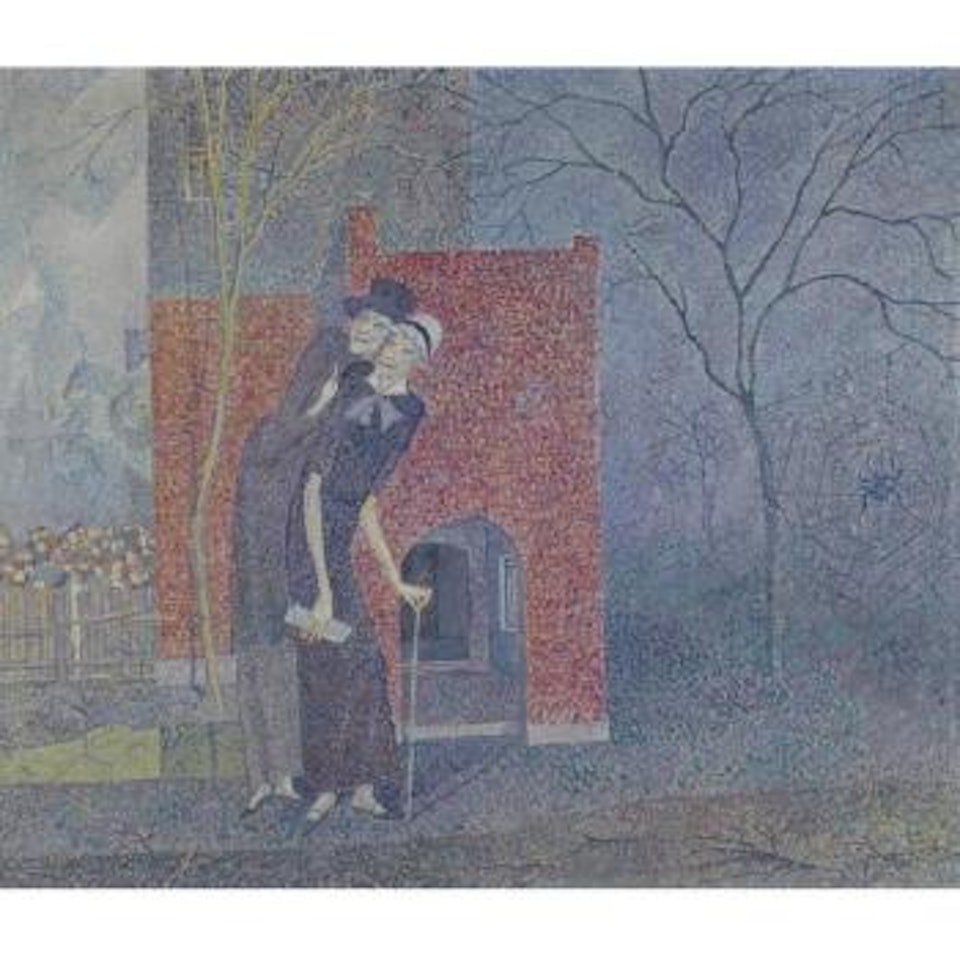 The Promenade by Boris Petrovich Sveshnikov