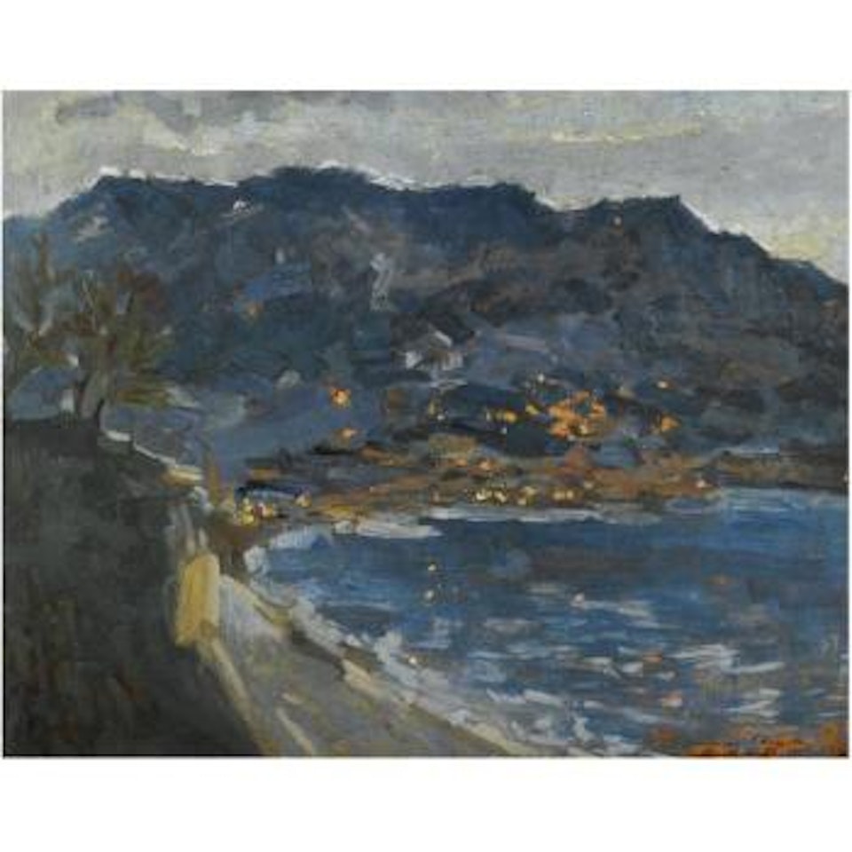 Early Evening, Crimea by Konstantin Alekseevich Korovin