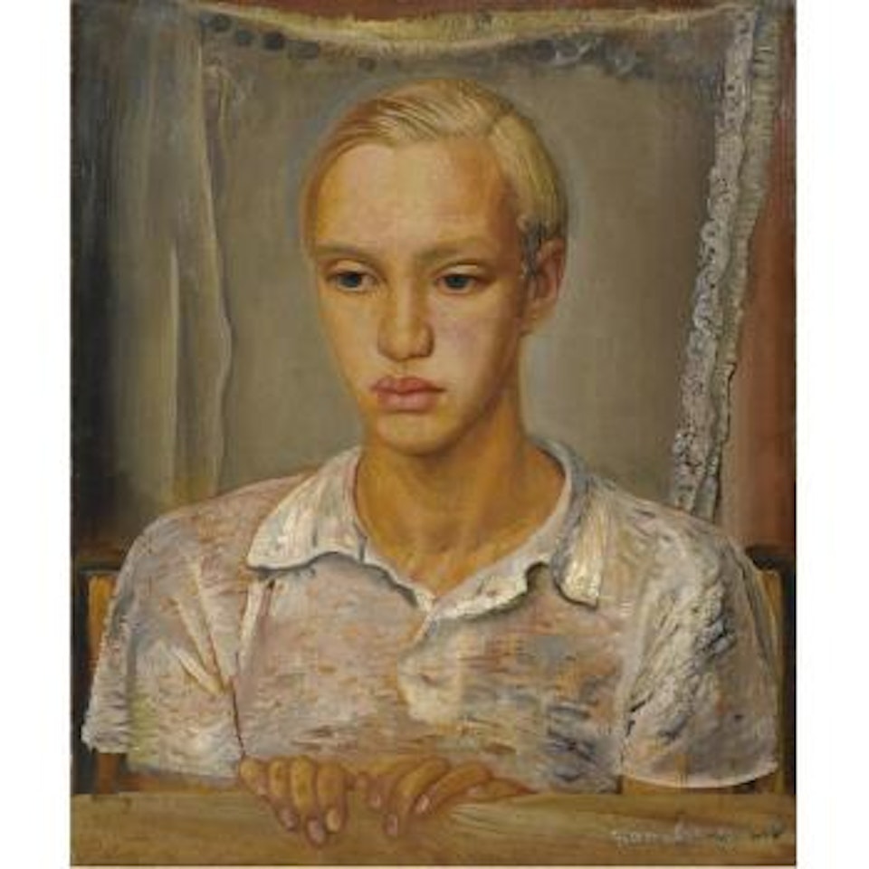 Portrait Of The Artist's Son, Kirill by Boris Grigoriev