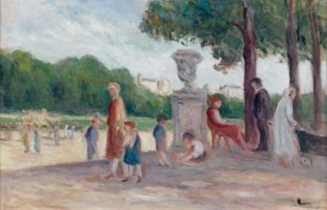 Le Luxembourg by Maximilien Luce