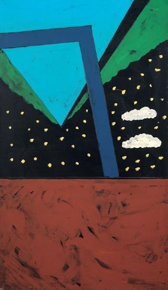 Spaesaggio notturno by Tano Festa