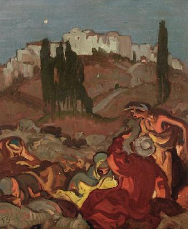 While Shepherds watch by Sir Frank Brangwyn