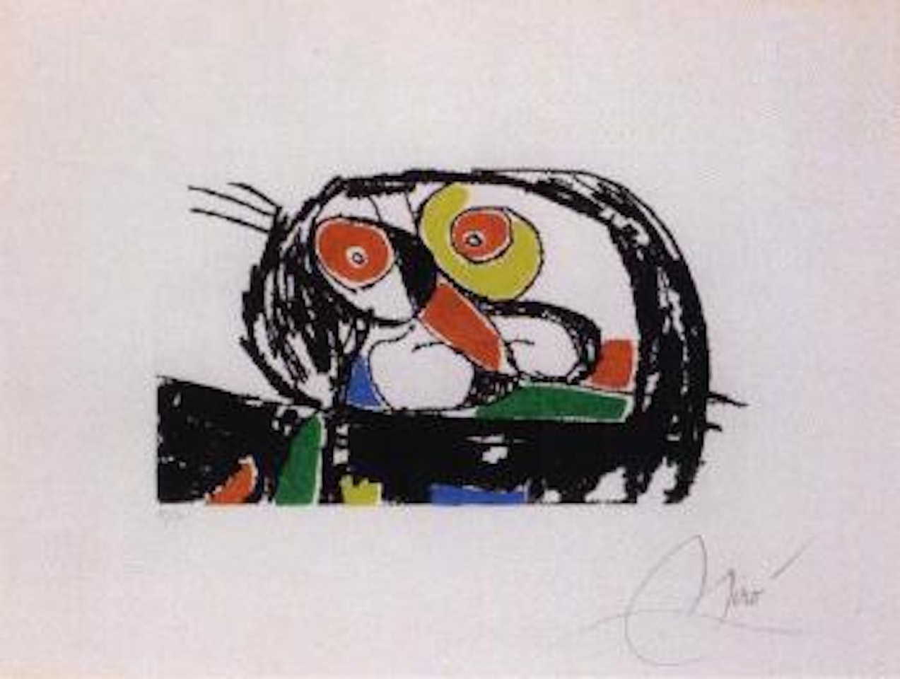 Le Bousier II by Joan Miró