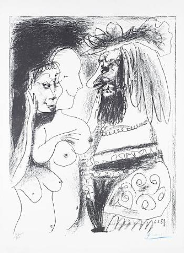 Le vieux Roi (Bloch 869) by Pablo Picasso