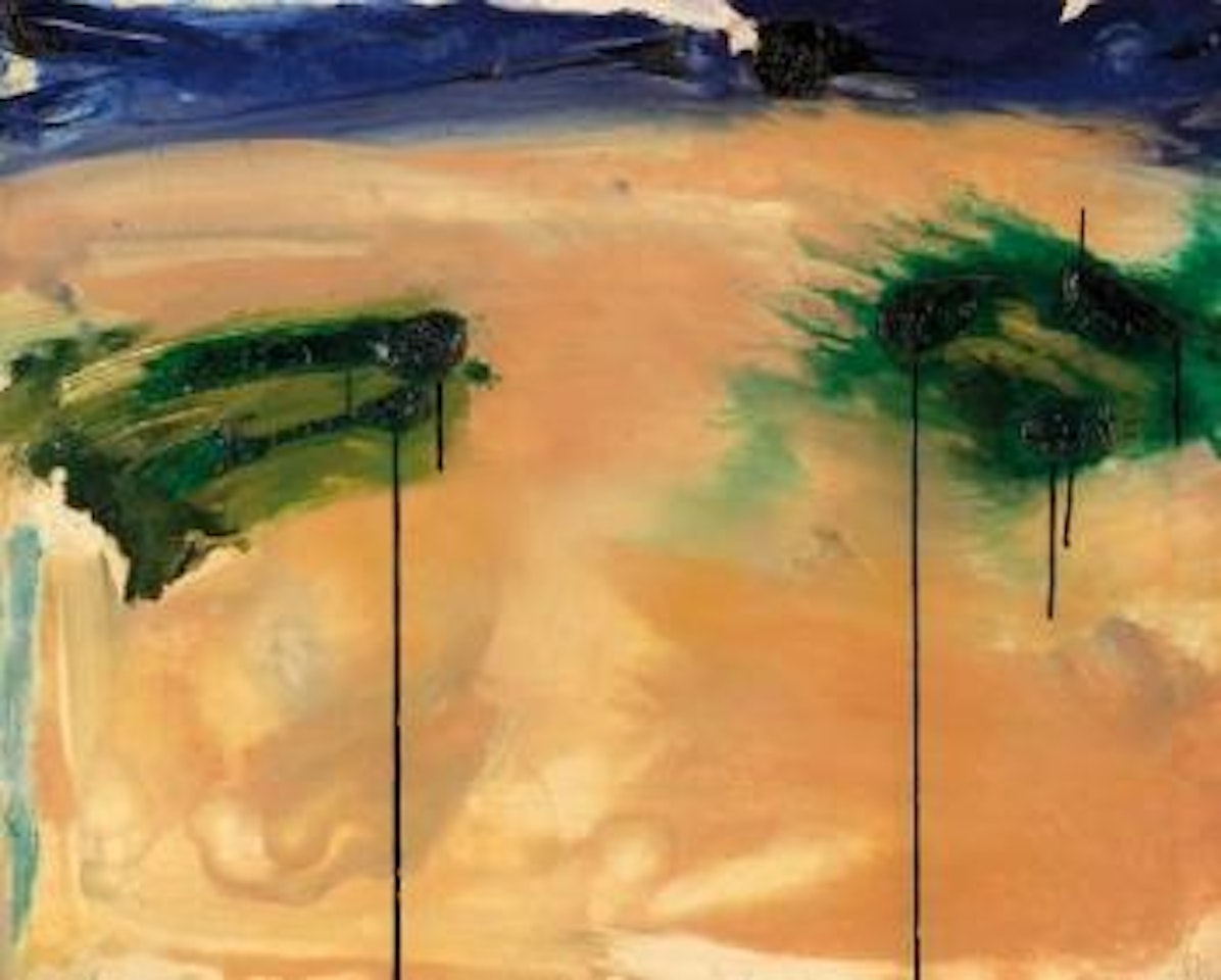 Les pins de la tour by Olivier Debre
