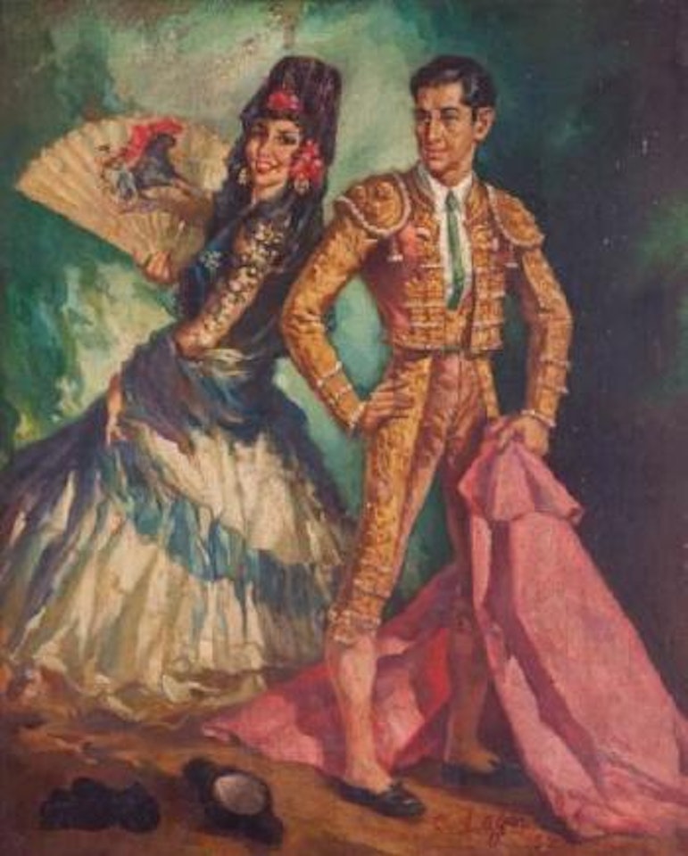 Couple d'espagnol by Celso Lagar