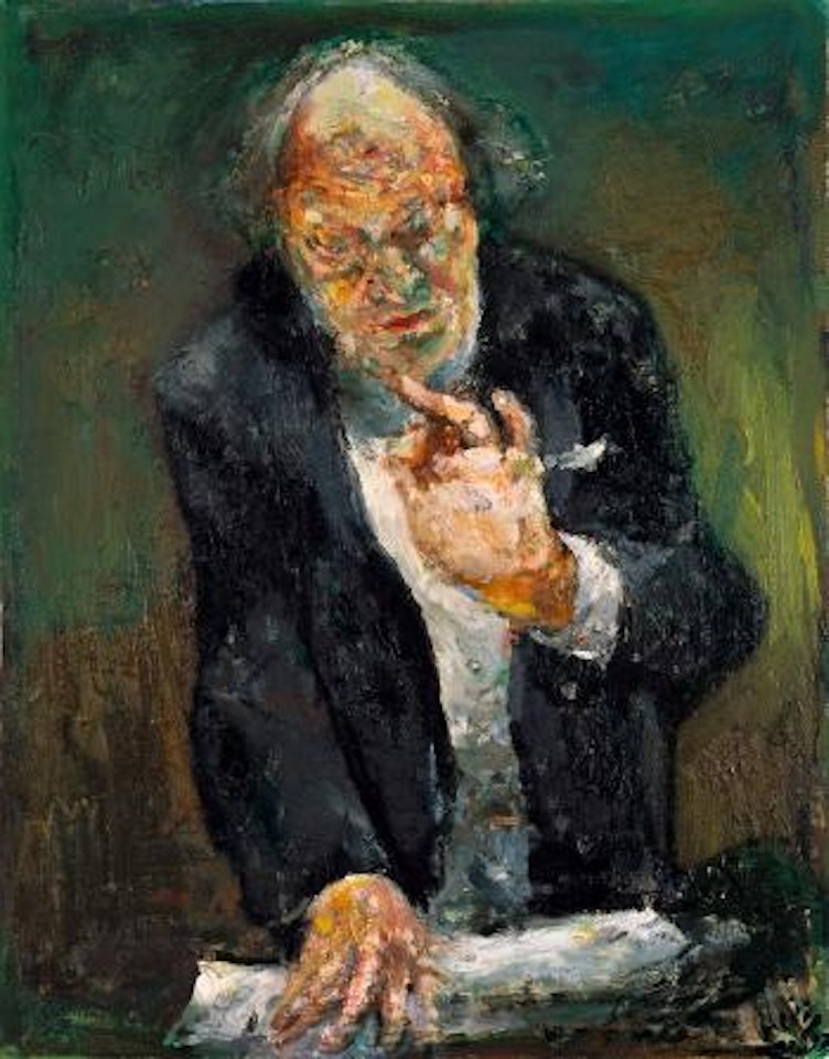 Kurt Masur by Bernhard Heisig