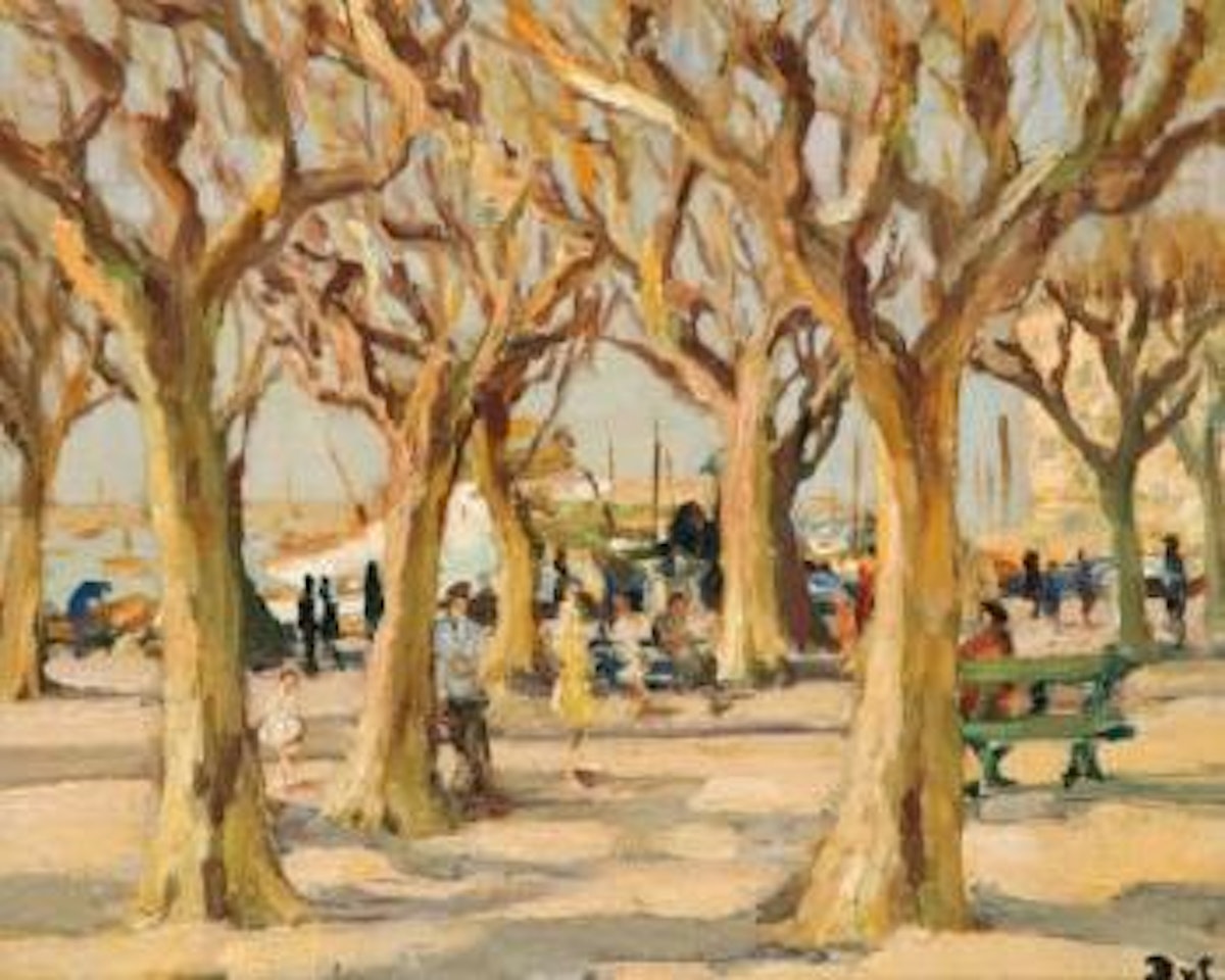 Cannes, les allées by Marcel Dyf