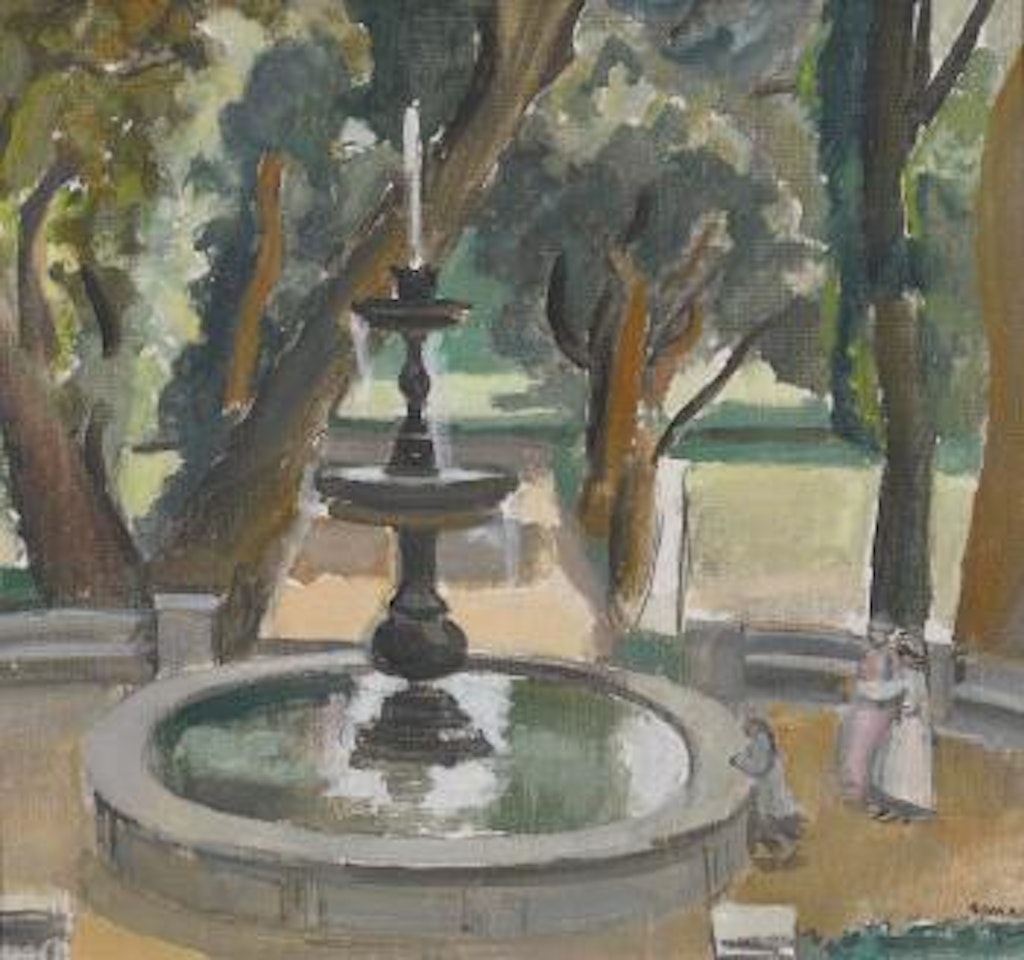 La fontaine by Maurice Barraud