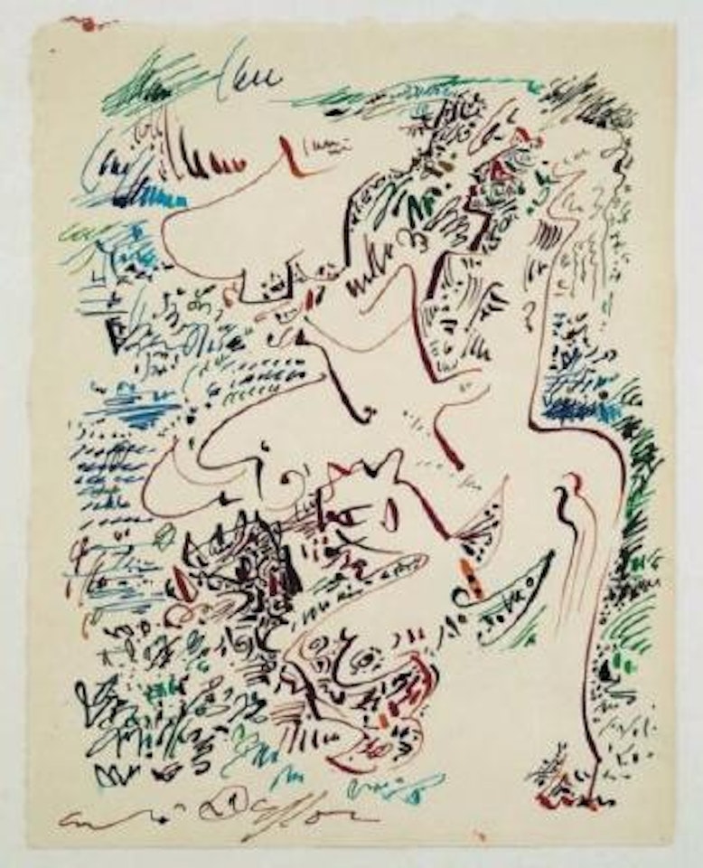 Groupe mythologique by André Masson