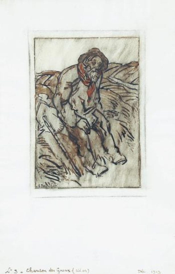 Chanson de Gueux by Théophile Alexandre Steinlen