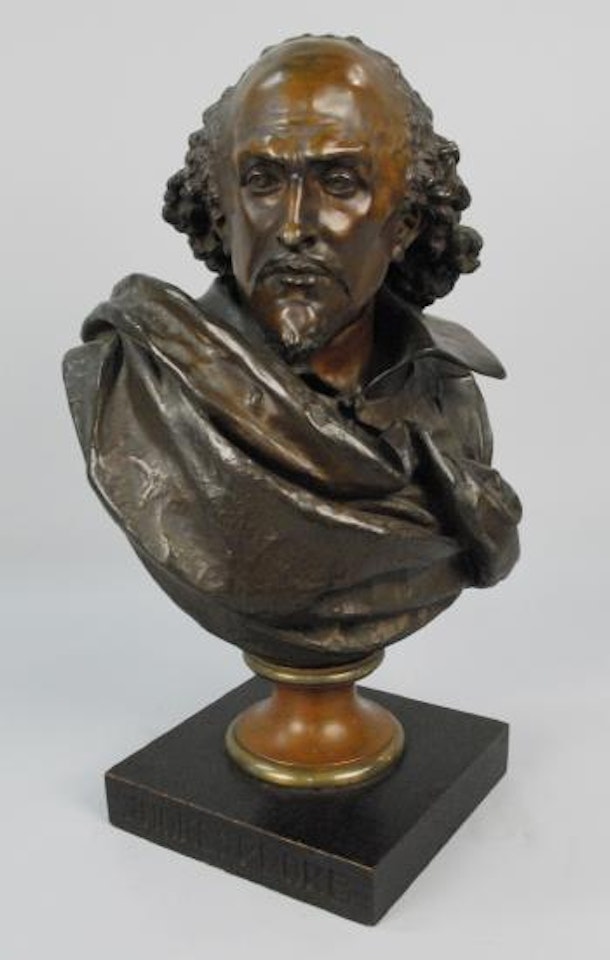 Bust of Shakespeare by Albert-Ernest Carrier-Belleuse
