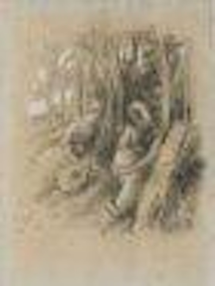 Deux femmes assises dans la campagne by Camille Pissarro