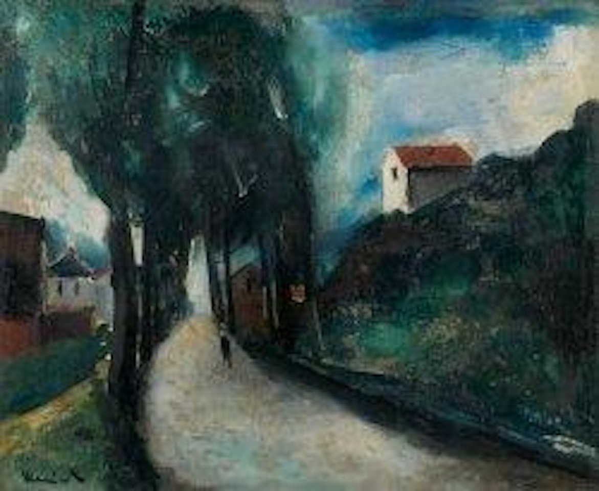 La route by Maurice de Vlaminck