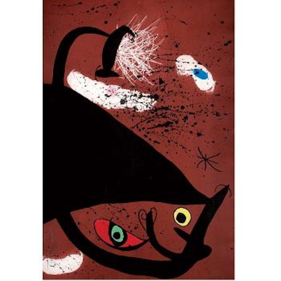 La frappeuse de silex (D. 579) by Joan Miró