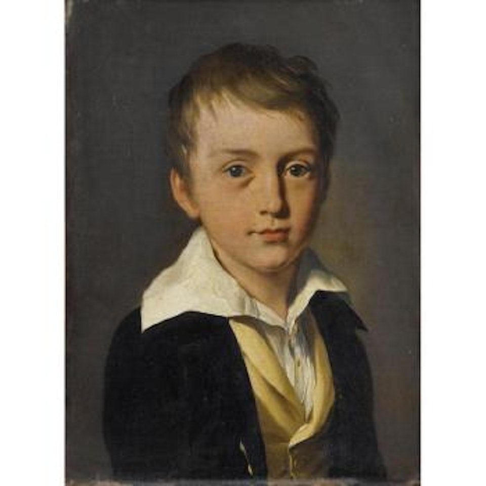 Portrait De Jeune Garçon by Louis-Leopold Boilly