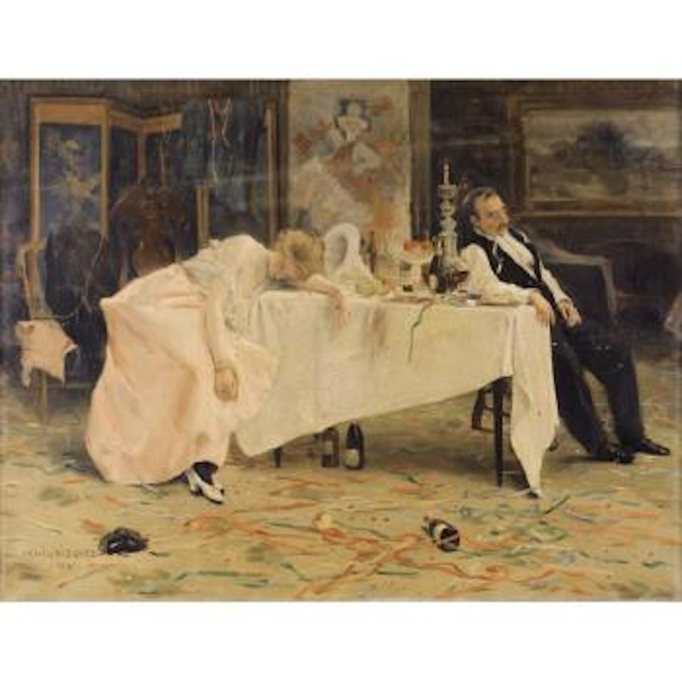 Après Le Bal Masqué by Carlos Vasquez y Obeda