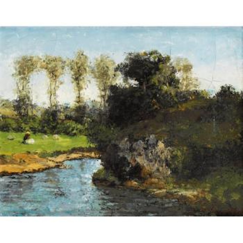 Paysage De Saintonge by Gustave Courbet