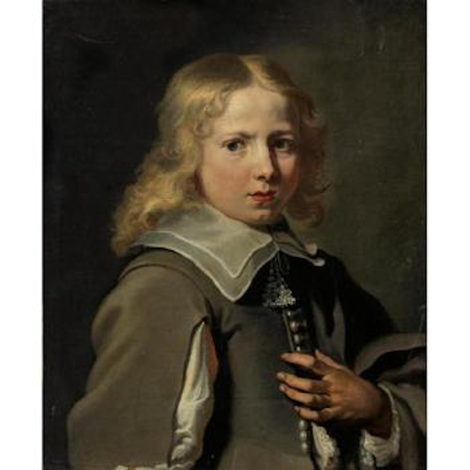 Portrait De Jeune Garçon by French School
