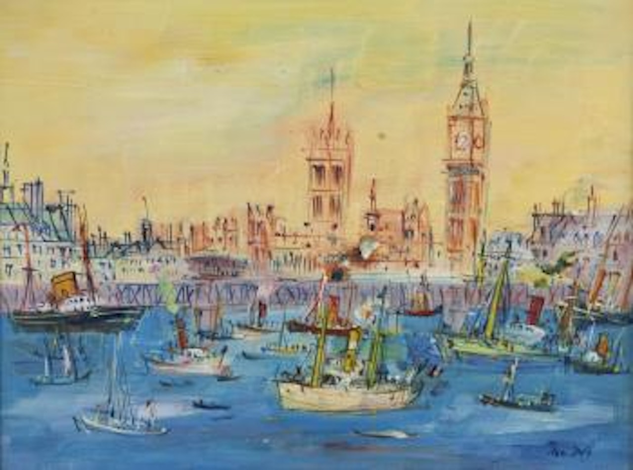 Big Ben - London by Jean Dufy