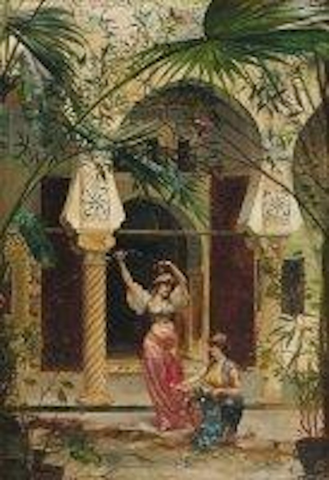 Danse au harem by Edouard Frederic W. Richter