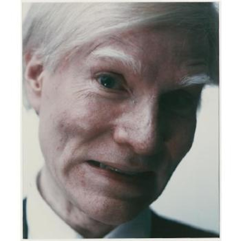 Self-portrait (Grimace) by Andy Warhol