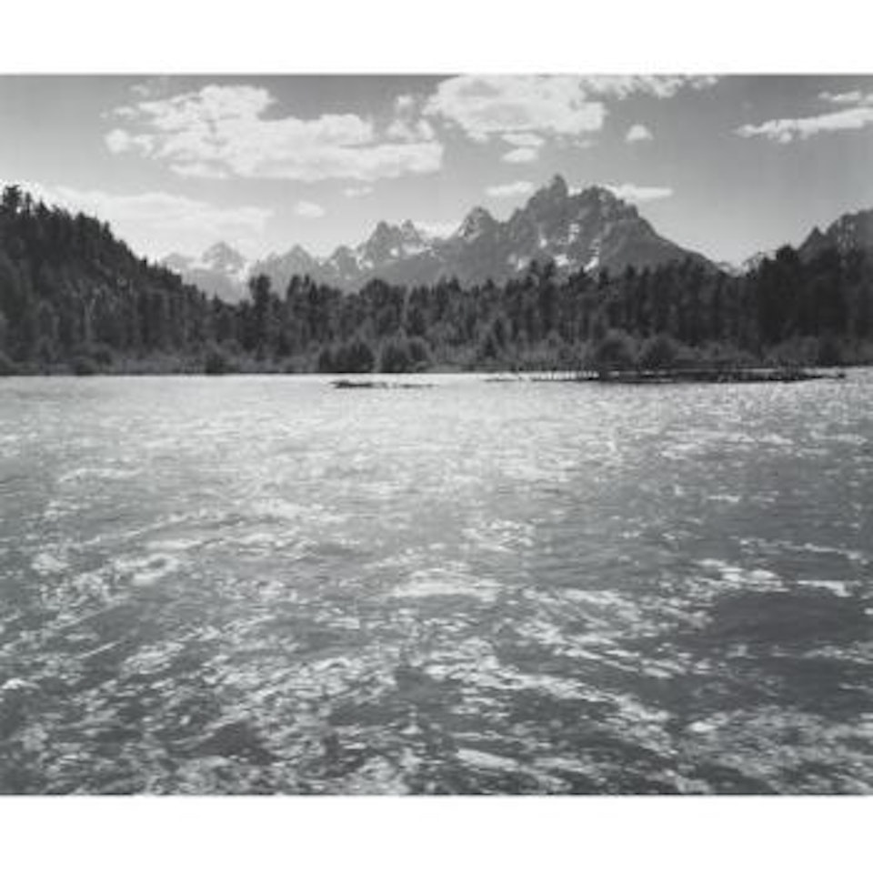 Teton Range, Snake River by Ansel Adams
