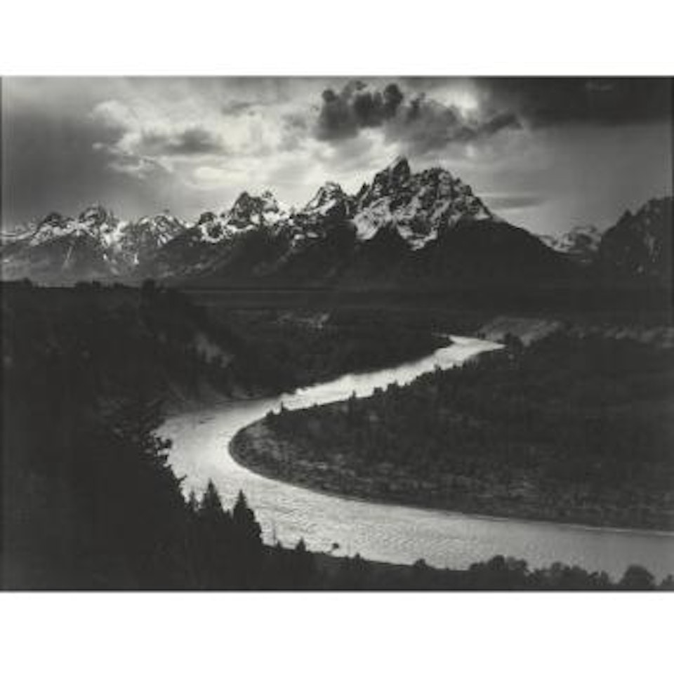The Tetons And Snake River, Grand Teton National Park, Wyoming by Ansel Adams