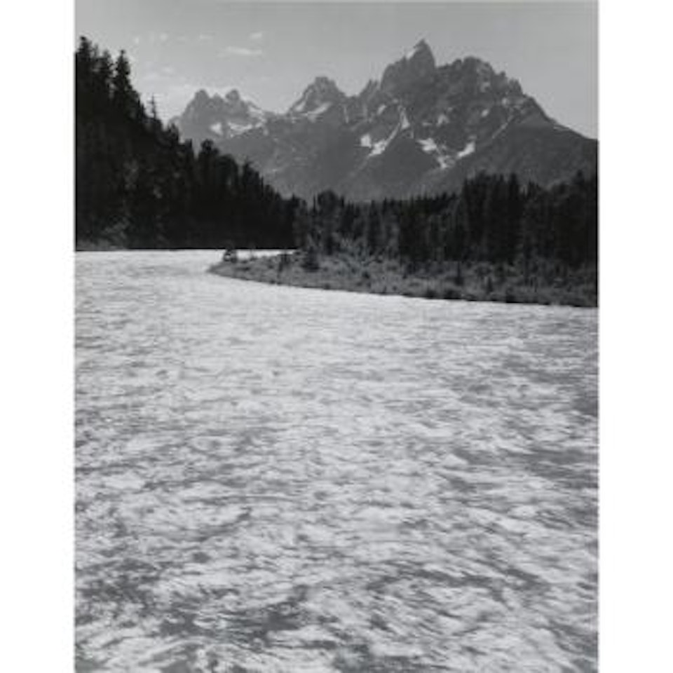 Tetons, Snake River - Vertical by Ansel Adams