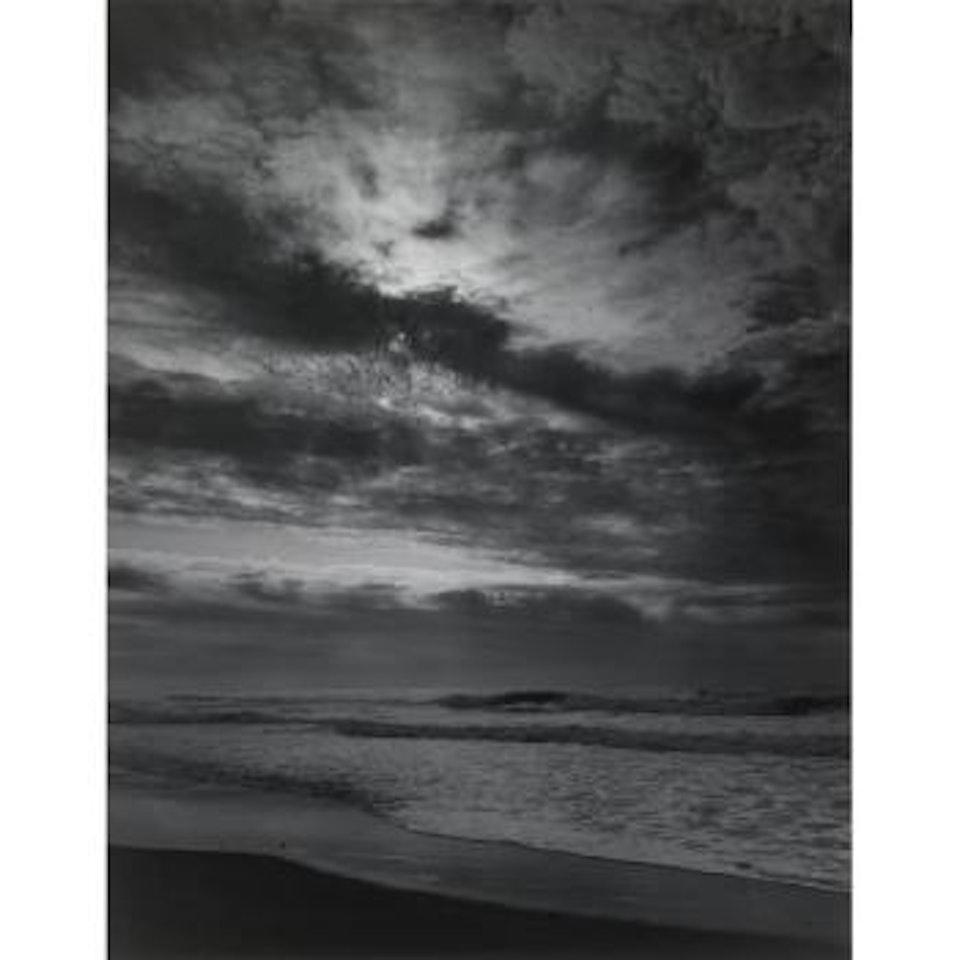 Sunset, Prarie Creek Beach, Calif. by Ansel Adams